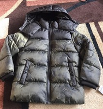 Michael Kors Hooded Puffer Winter Coat Boy  s Size 5/6 NWT