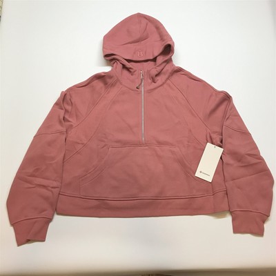 LULULEMON Scuba Oversized Half-Zip Hoodie XL/XXL Brier Rose