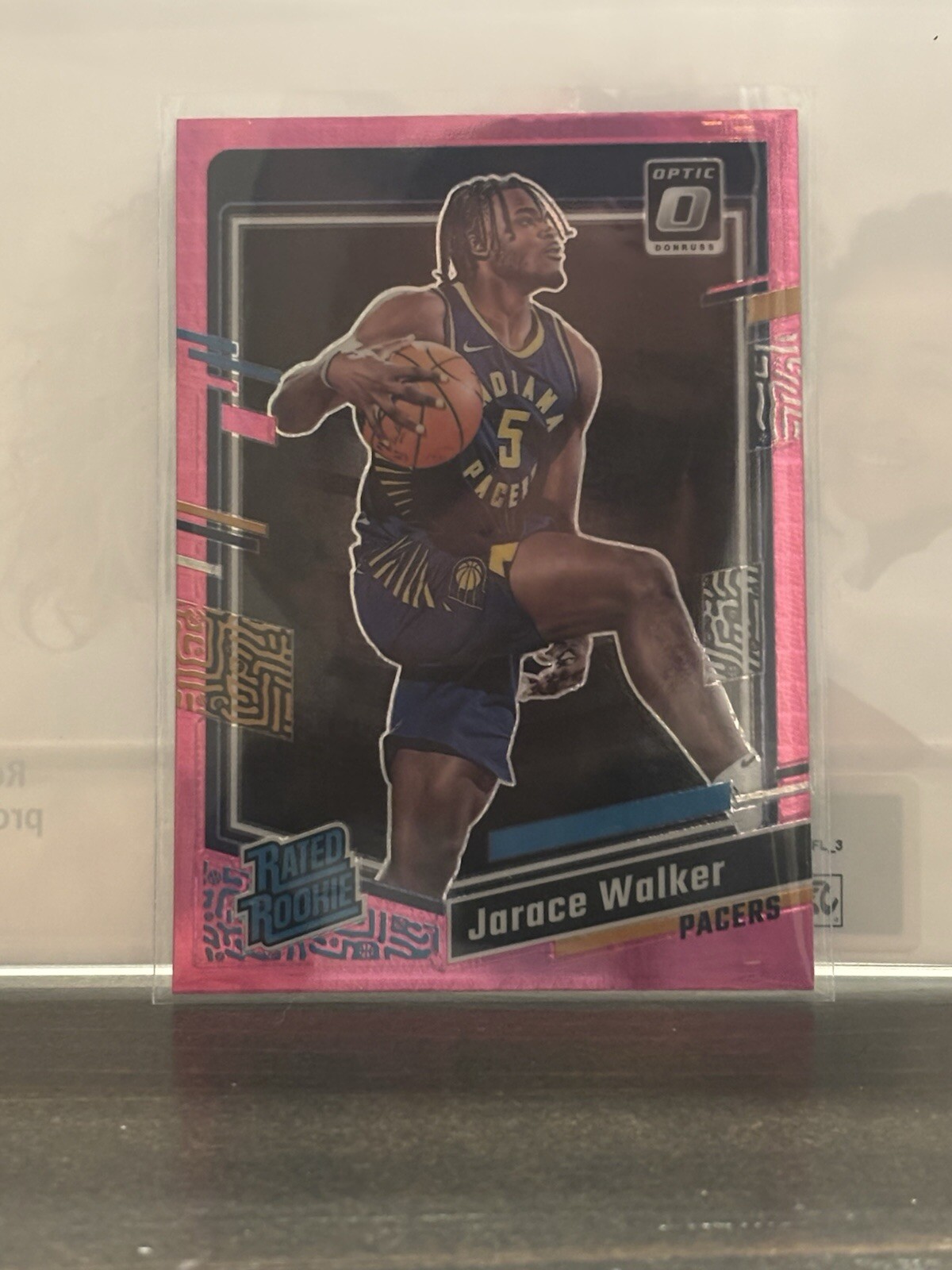 Jarace Walker 2023-24 Panini Donruss Optic - Rated Rookie Pink Hyper Prizm #226