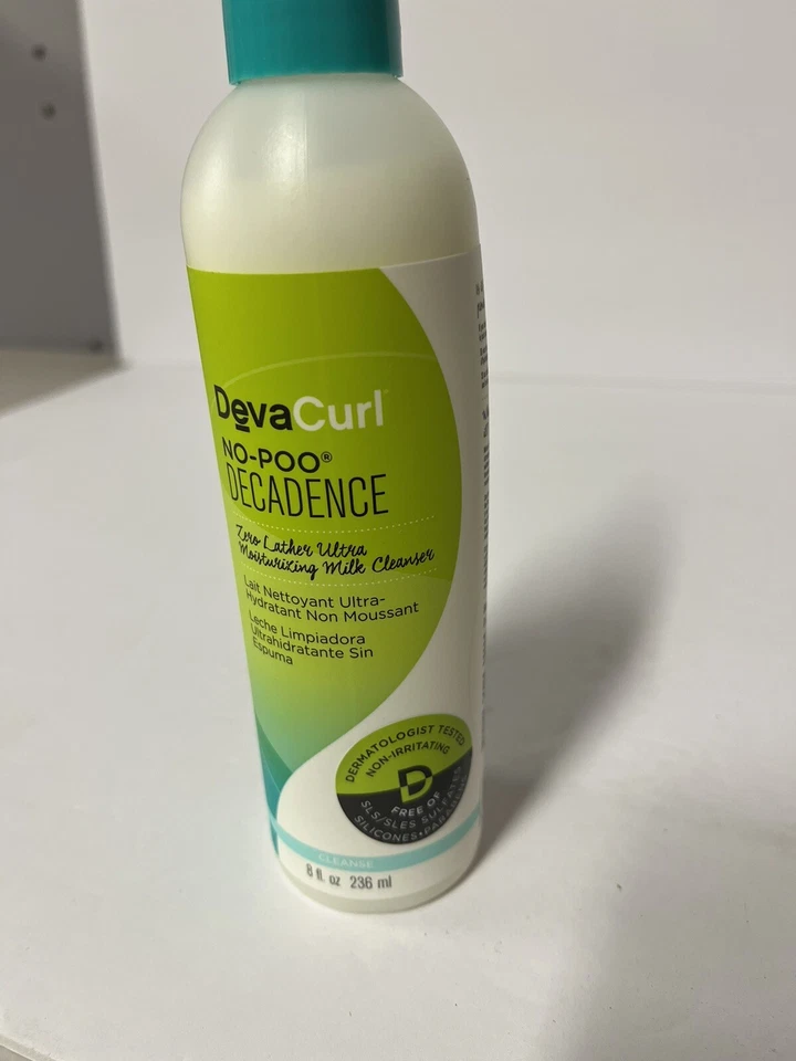 10 Devacurl Deva Curl No Poo Decadence Ultra Moisturizing Milk Cleanser 80OZ! - Image 3 of 3