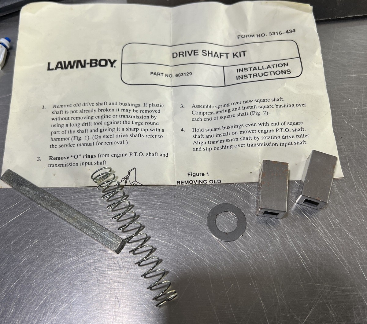 Toro Part 683129 Drive Shaft Assembly | eBay