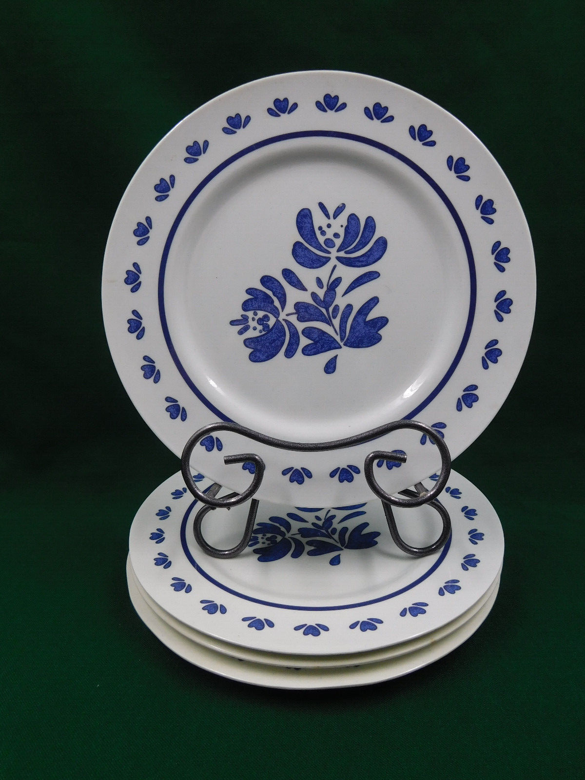 Of 4 Melamine Reston Lloyd Eurita Pfaltzgraff Yorktowne Plat