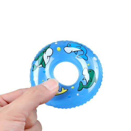 8PC 1/6 Scale Dollhouse Miniature Cartoon Swimming Ring Beach Toys Accessories - Picture 18 of 20