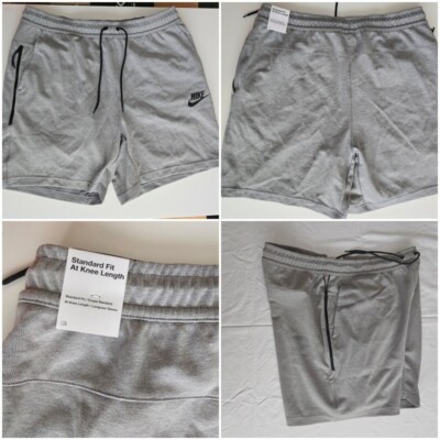 Nike Tech Fleece Essentials Sport Shorts Reißverschlusstasche DD5301-002 Größe XL