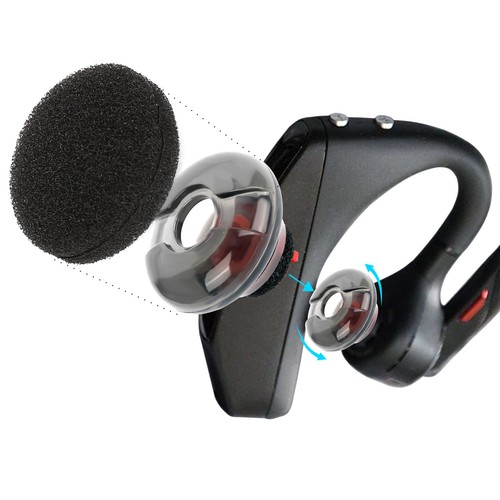 3X Replacement Ear Tip Bud Earbud for Plantronics Voyager 5200 5220 5210 Headset - Zdjęcie 8 z 12