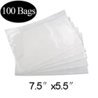 100 Packing List Pouches 7.5x5.5 Shipping Label Enclosed Envelopes Adhesive