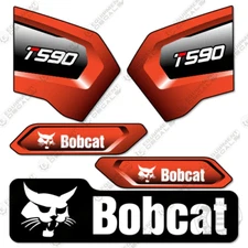 Fits Bobcat T590 Stage 5 Track Loader Decal Kit - 7 YEAR OUTDOOR 3M VINYL!