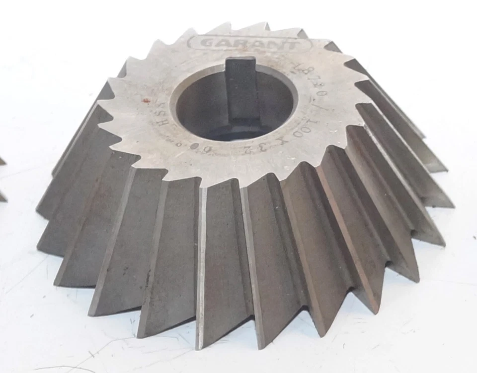 Winkelfräser GARANT 100 X 32 60° Garant 18720 Winkelstirnfräser Prismenfräser - Bild 4 von 4