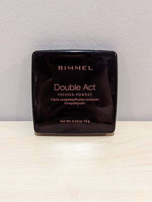 Rimmel Double Act Pressed Powder 004 Sandstorm .42 oz 12 g Discontinued 