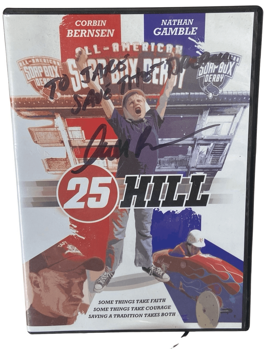 25 Hill All-American Soap Box Derby DVD - Corbin Bernsen signed