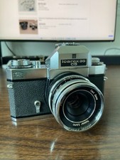  MINT Zeiss Ikon Icarex 35CS Film Camera  Zeiss Tessar 50/2.8 Lens