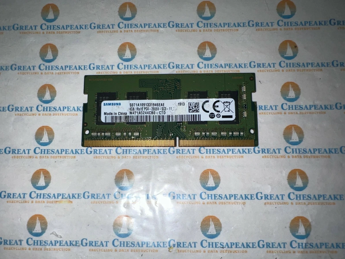 Samsung DDR4 SDRAM 4 GB Capacity per Module Memory (RAM) for sale