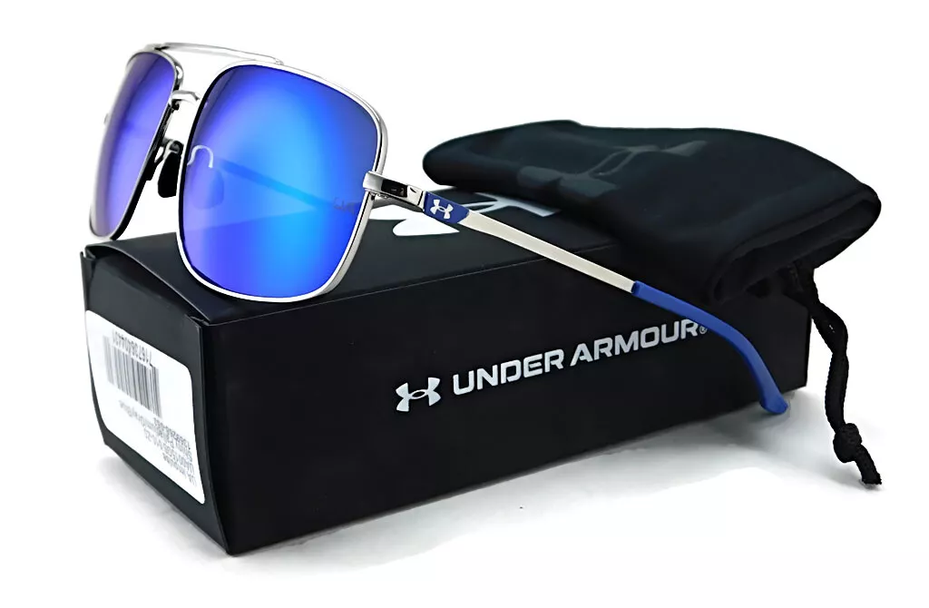 Under Armour Impulse 0015 KJ1DK Dark Ruthenium 59 Grey New Authentic  Sunglasses | eBay