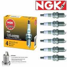 6 x Spark Plugs NGK G-Power for 2006-2011 Chevrolet Impala 3.9L 3.5L V6 Kit