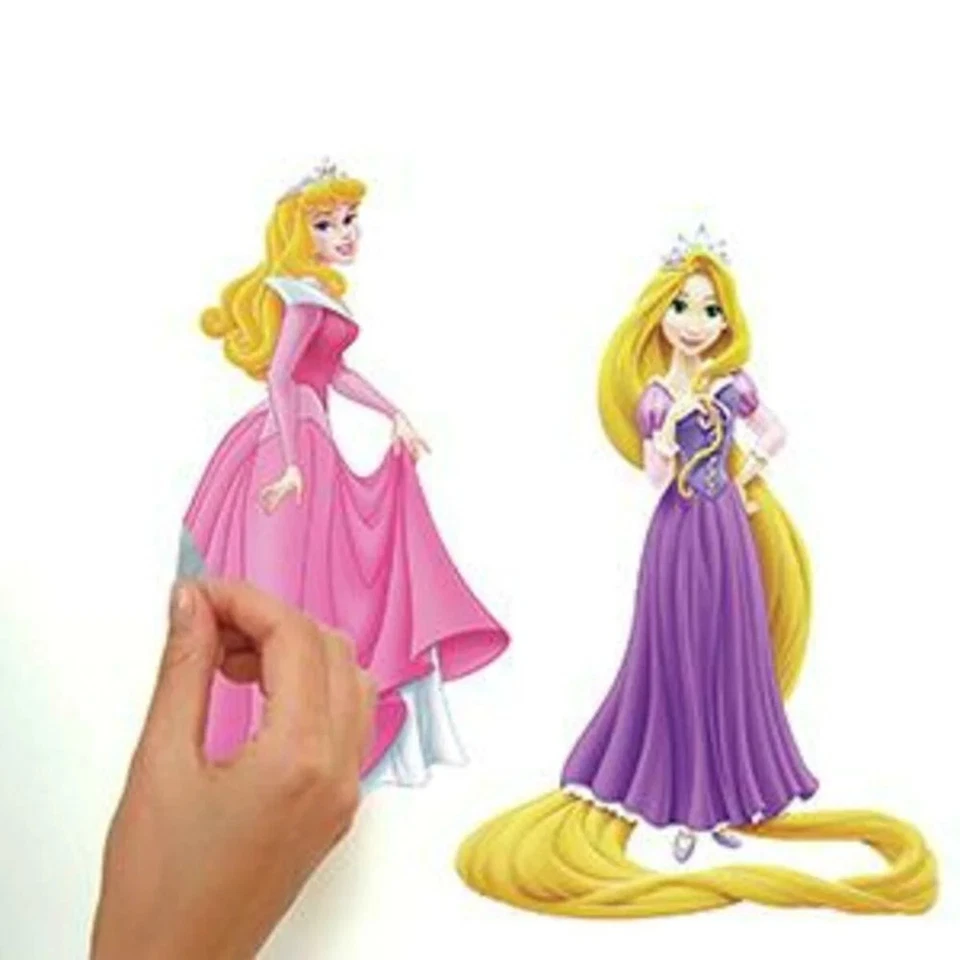 Calcomanías de pared RoomMates RMK1903SCS Princesa Disney Brillante Princesa Pelar y Pegar Foto 4 de 4