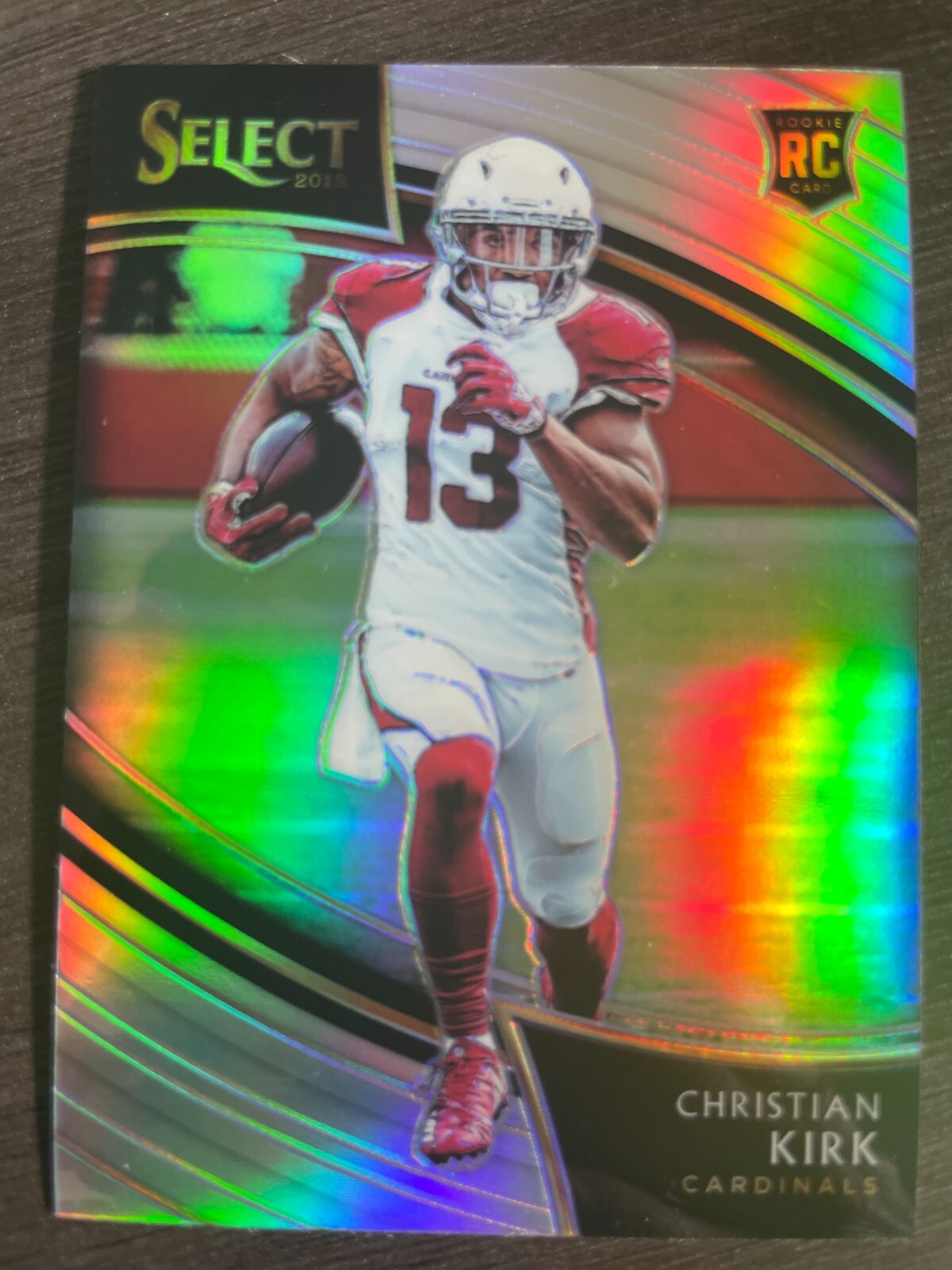 2018 Panini Select Christian Kirk #270 Rookie RC Field Level Silver Prizm