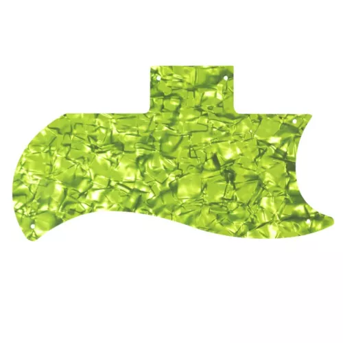 Pickguard For Gibson 1971-2018 Or 1961 RI Half Face SG lime green pearl