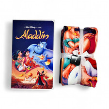 Disney Aladdin Classic VHS Boxed Silk Touch Throw Blanket 50" x 70"