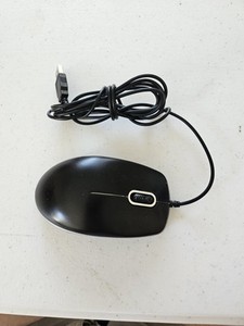 iMicro MO-9211U 9-Inch Ergonomic Design Cable USB Optical Mouse - Black