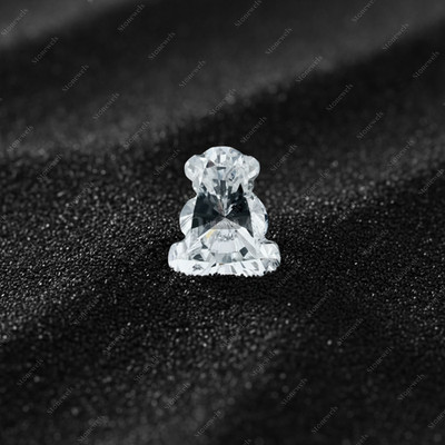 Teddy Bear Lab Grown Diamond Fancy Cut IGI Certified VVS-VS Clarity DEF CVD HPHT