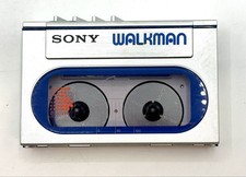 Sony WM-20 Walkman Compact Stereo Cassette Player Silver Vintage 1983 Japan