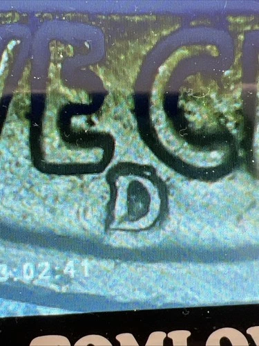 1938 D/S BU Uncirculated High Grade Buffalo Nickel Lusterous Variety US Coin!