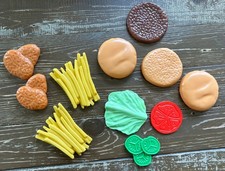 McDonald  s Play Food Lot Quarter Pounder Hamburger French Fries Chicken Nuggets