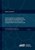 Investigation Of Deformation Mechanisms In Nanocrystalline Metals And Alloys...