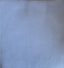 Wichelt Imports Aida Cross Stitch Fabric 18.5   x 25  Country Blue