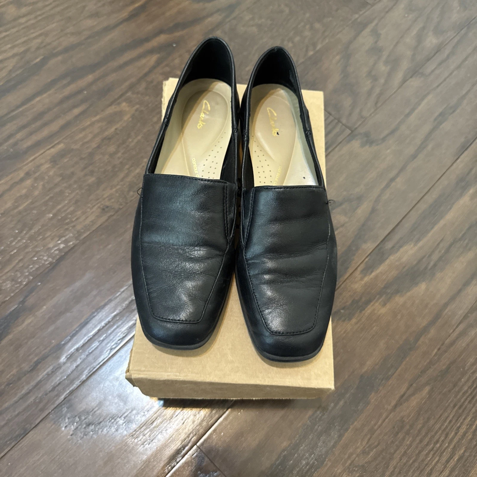 CLARKS Mocassino Donna Sarafyna Freva Nero Scarpe (26174827)