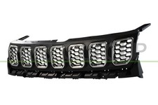Kühlergrill Kühlergitter chrom schwarz für Jeep Compass MX M 6 MP