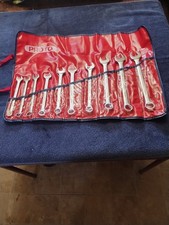 Proto Professional 10 Pc. Metric Combination Wrench Set W Wrench Bag Nos