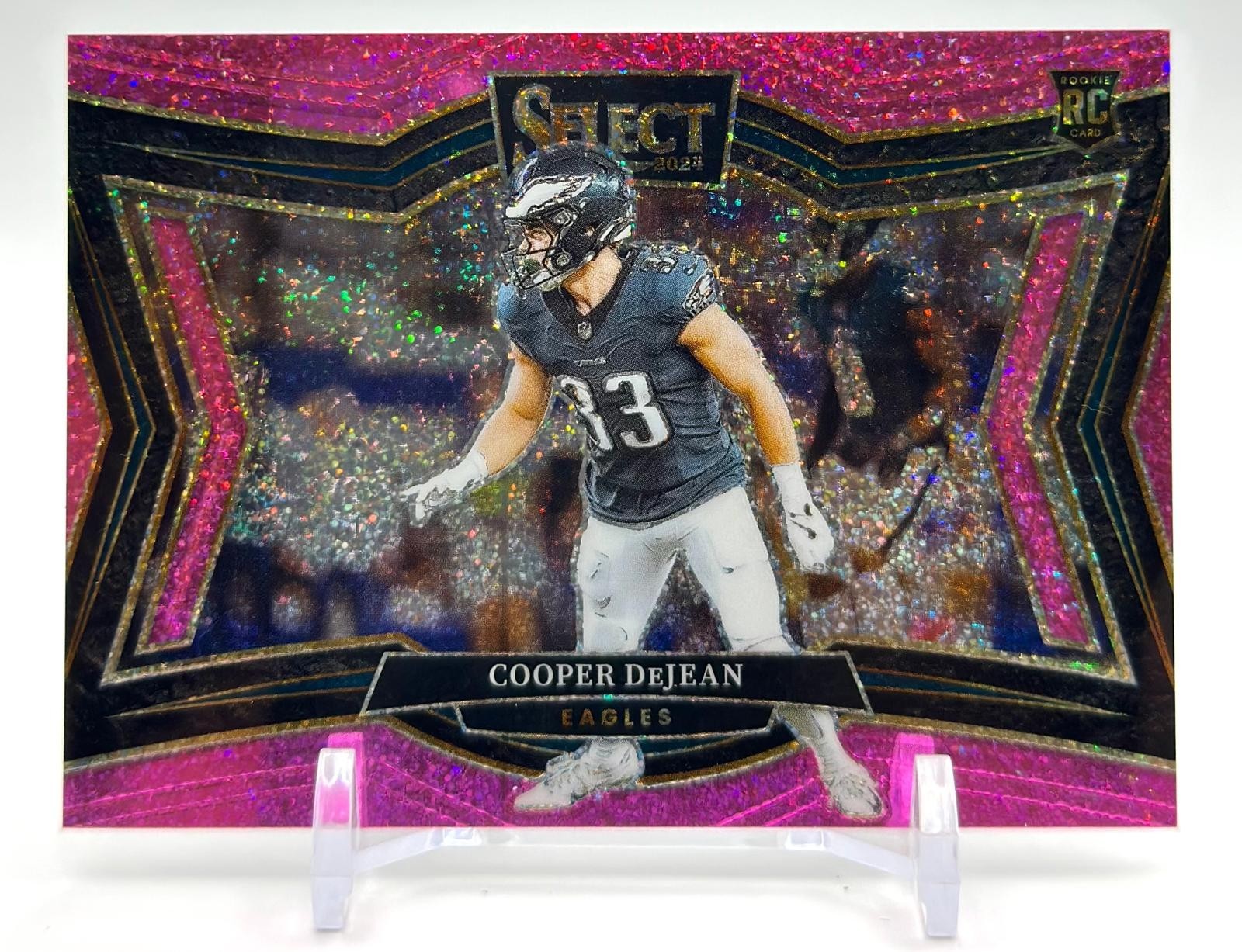 2024 Select Cooper DeJean Rookie RC Field Level Pink Glitter /15 SSP