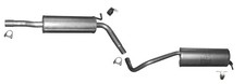 Auspuff für Seat Ibiza IV Fabia III Skoda VW Polo 1.0 Auspuffanlage /9221