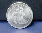 Silver Round Liberty One Troy ounce 999 Fine silver