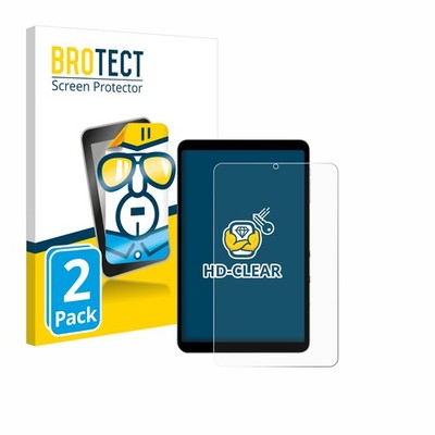 2x Display Schutz Folie für Alldocube iPlay 50 mini Pro Zubehör Transparent