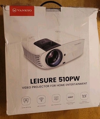 Open Box / New - VANKYO Leisure 510PW 5G WiFi LED Zoom Projector Home Theater