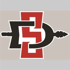 San Diego State Aztecs Die-Cut Transfer Decal