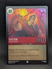 Gaston - Arrogant Hunter - Common Foil - Disney Lorcana Fabled 115/204