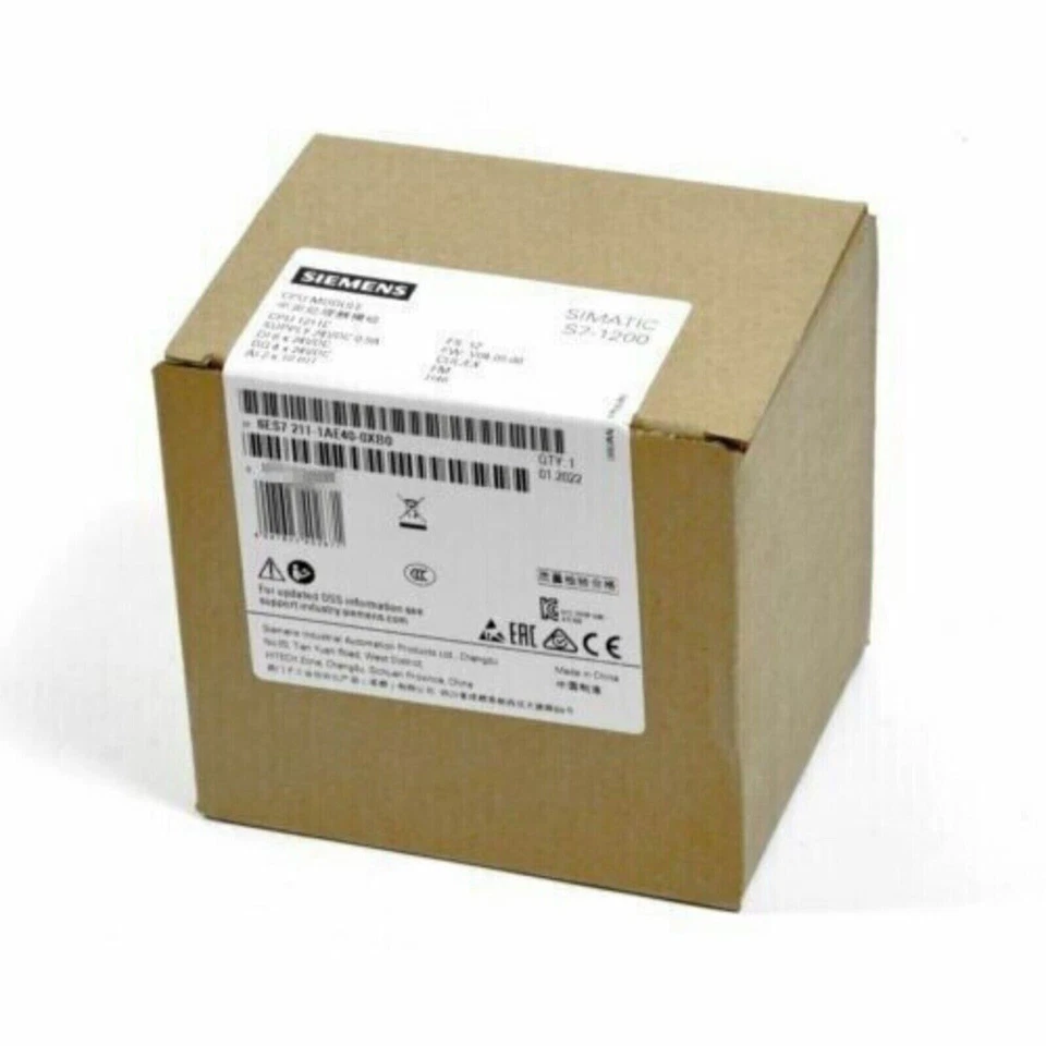 Novo Siemens 6ES7 211-1AE40-0XB0 SIMATIC S7-1200 CPU 1211C 6ES7211-1AE40-0XB0 - Imagem 3 de 4