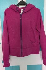 Lululemon Ladies Full Zip Hoodie - Pink -  UK 14 (10 U S)
