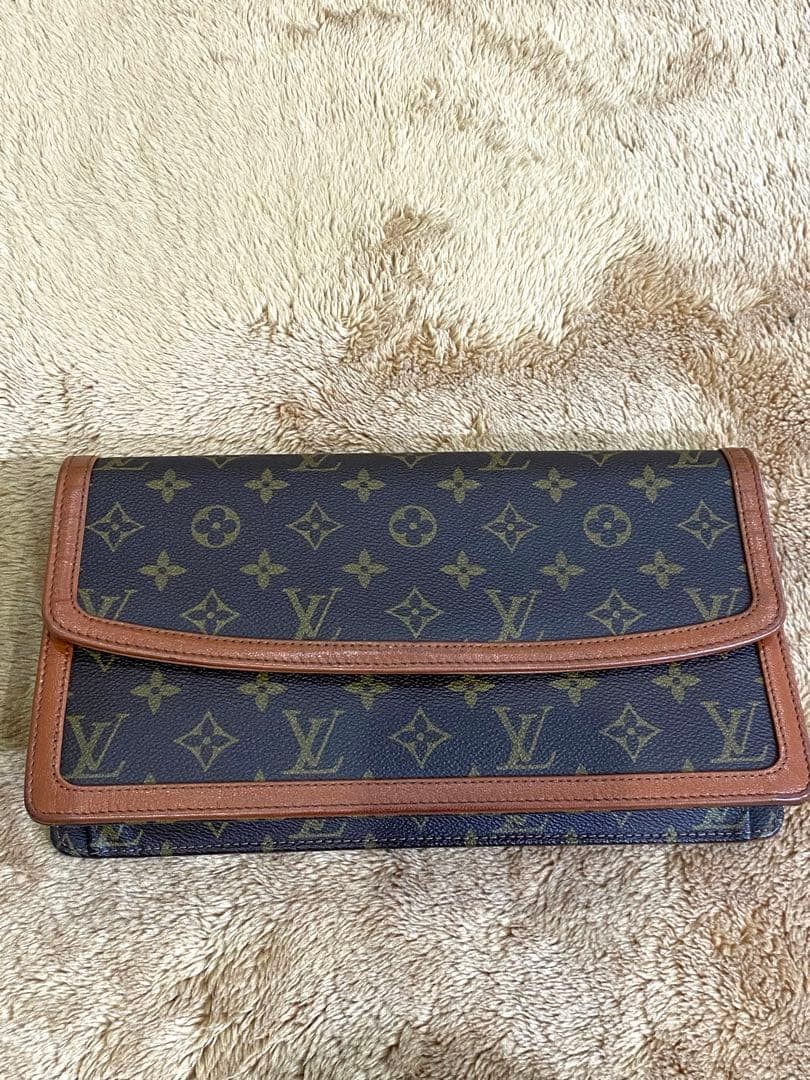 Louis Vuitton Clutch Bag Monogram Louis Vuitton From Japan