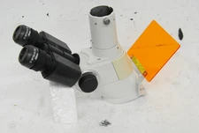 Nikon TS100 Trinocular Head W/ V-T Camera Adapter, 2x C-W 10XA/22 Eyepieces