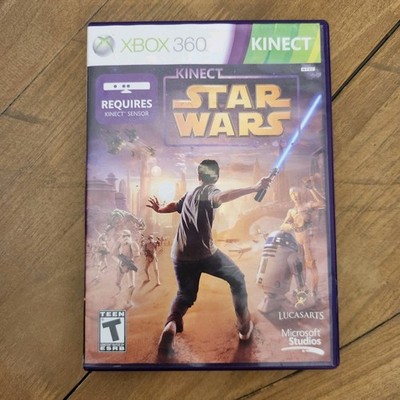 Kinect Star Wars Xbox 360 Kinect Tested w Case LucasArts