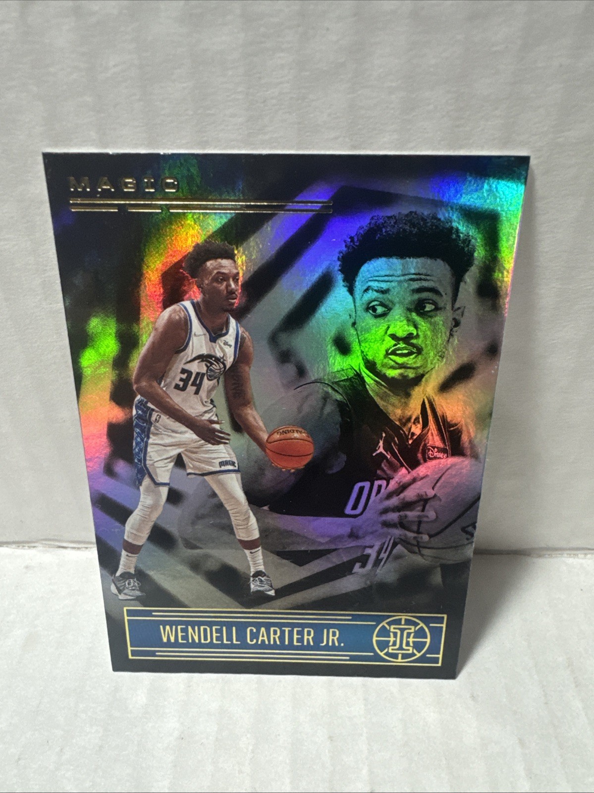 Wendell Carter Jr. 2020-21 Illusions #130 Trophy Collection Pink