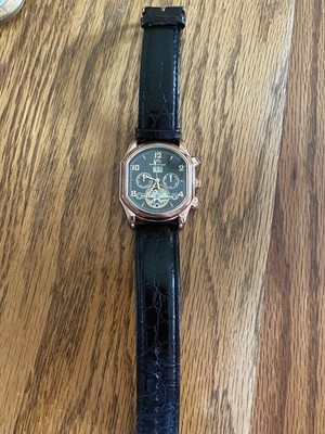 Roebelin & Graef Klassik Automatic 20 Jewel Black Leather Strap