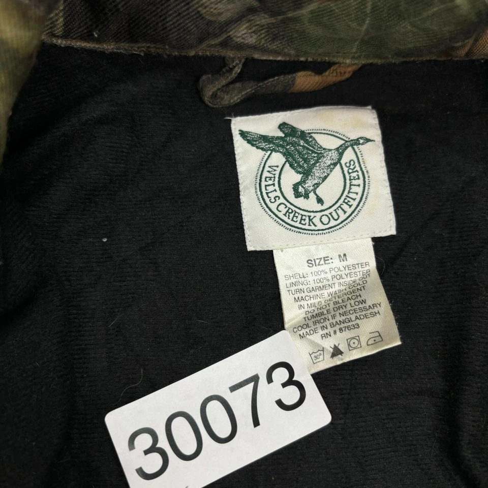 RealTree Jacket Adult Medium Brown Work Wear Hunting Camo USA Lined Coat Mens - Image 4 of 4