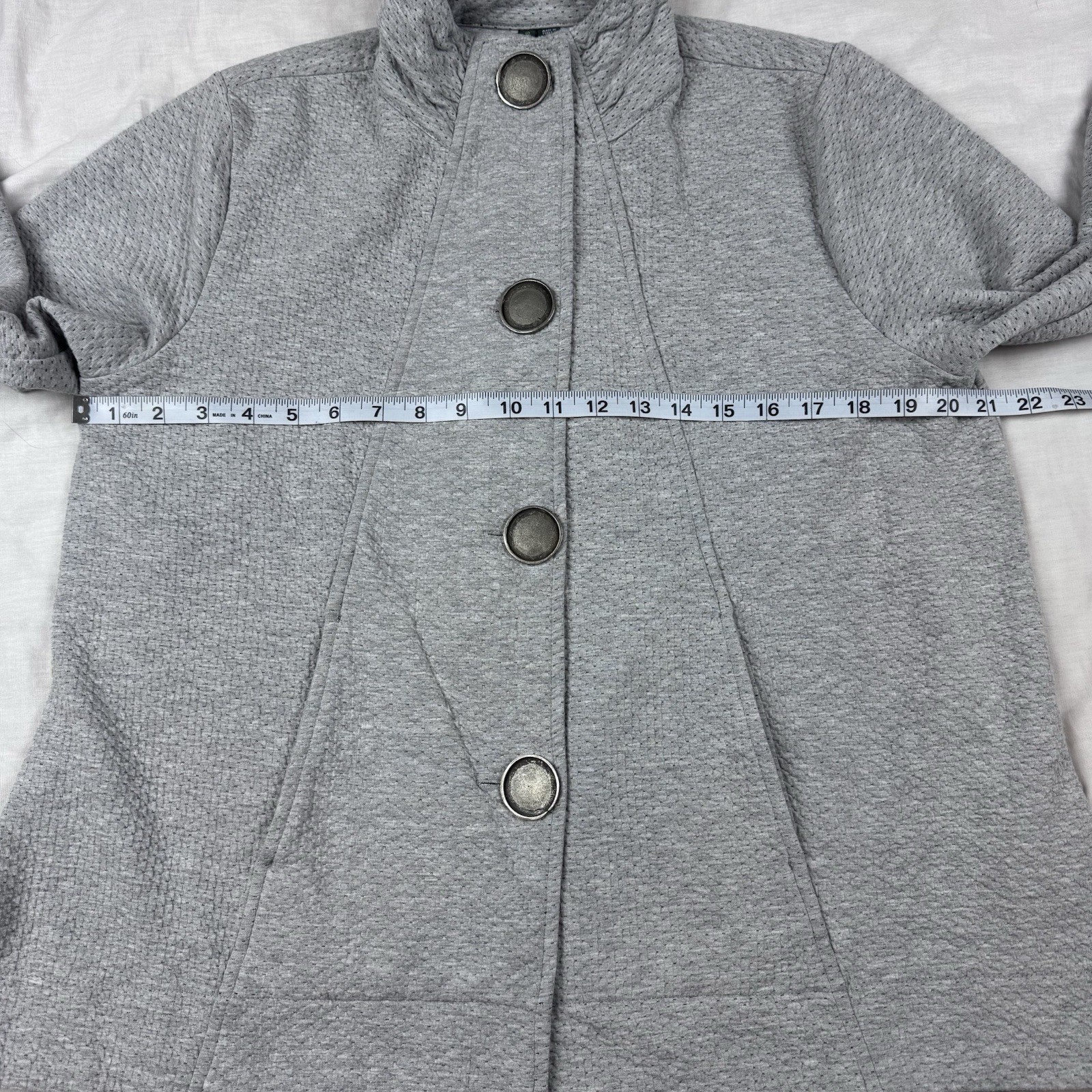 Shannon Passero Jacket Large Button Lagenlook Siz… - image 4