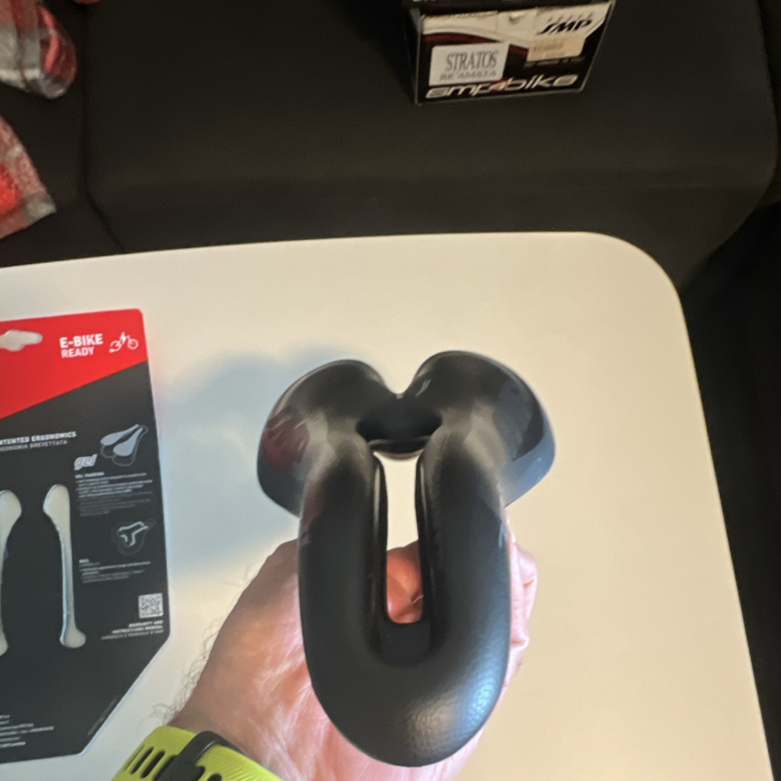 Selle SMP Well Gel Saddle Black Gel E-Bike Ready Bike Seat