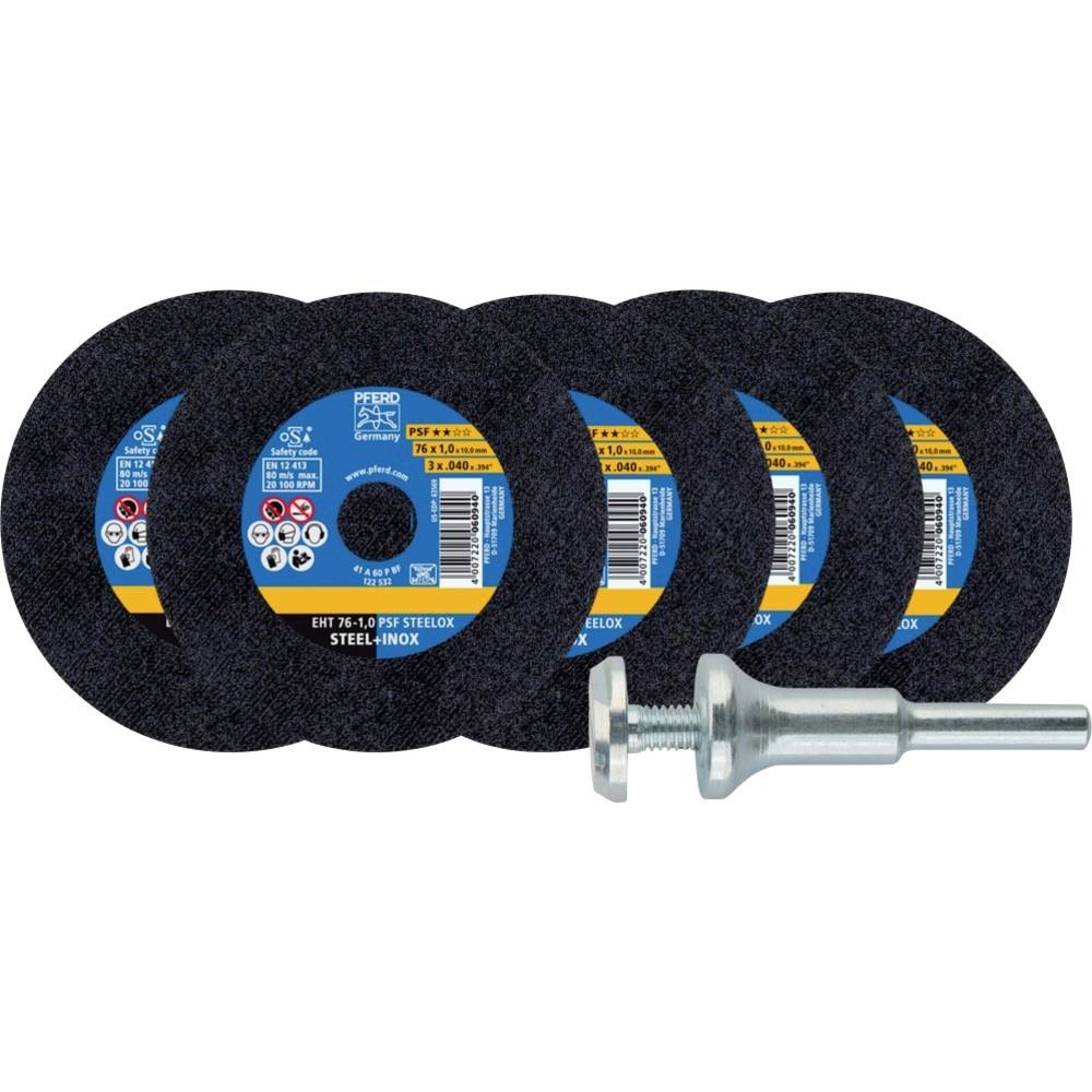 Disque à tronçonner PFERD EHT 76-1,0 PSF STEELOX meuleuse 76 mm